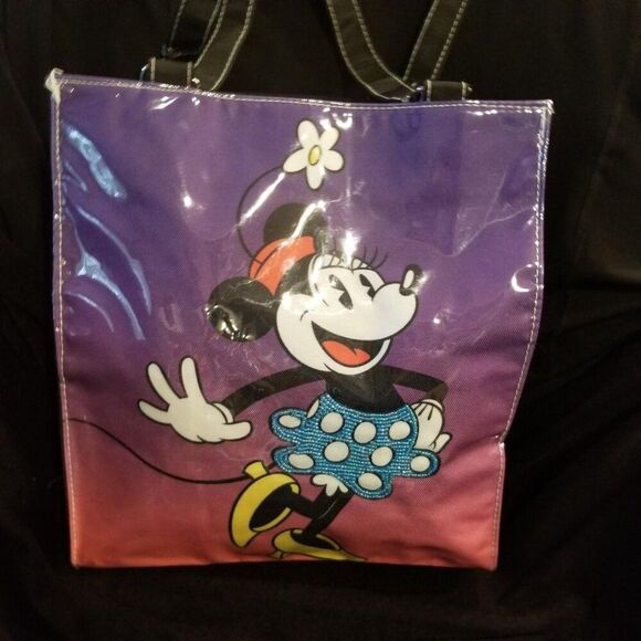 Walt Disney Minnie Mouse Beaded Skirt Tote Bag Accessory - Picture 4 of 11